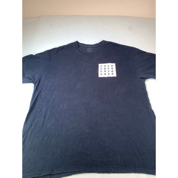 Doki Doki Foureyes x Based Kawaii black t shirt size large hentai anime Japan - Picture 4 of 7